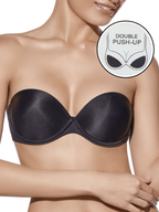 Carlota Double-Push Up Strapless Bra - B cup