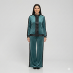 Luxurious Sequin Velvet Tracksuit