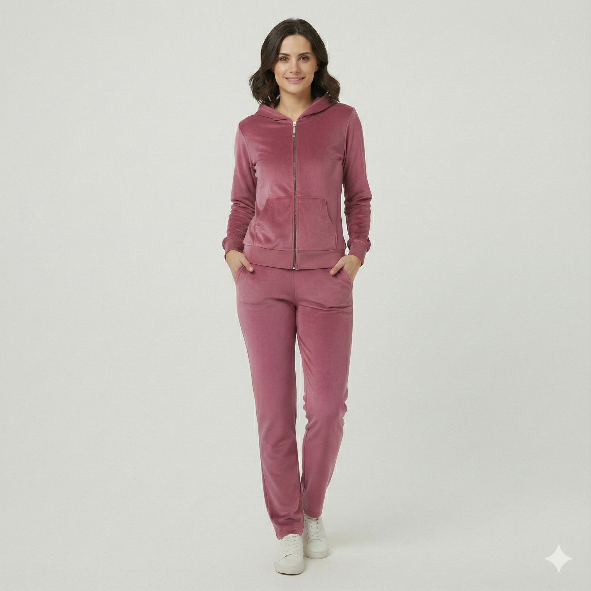 Luxurious Show Off Velvet Tracksuit