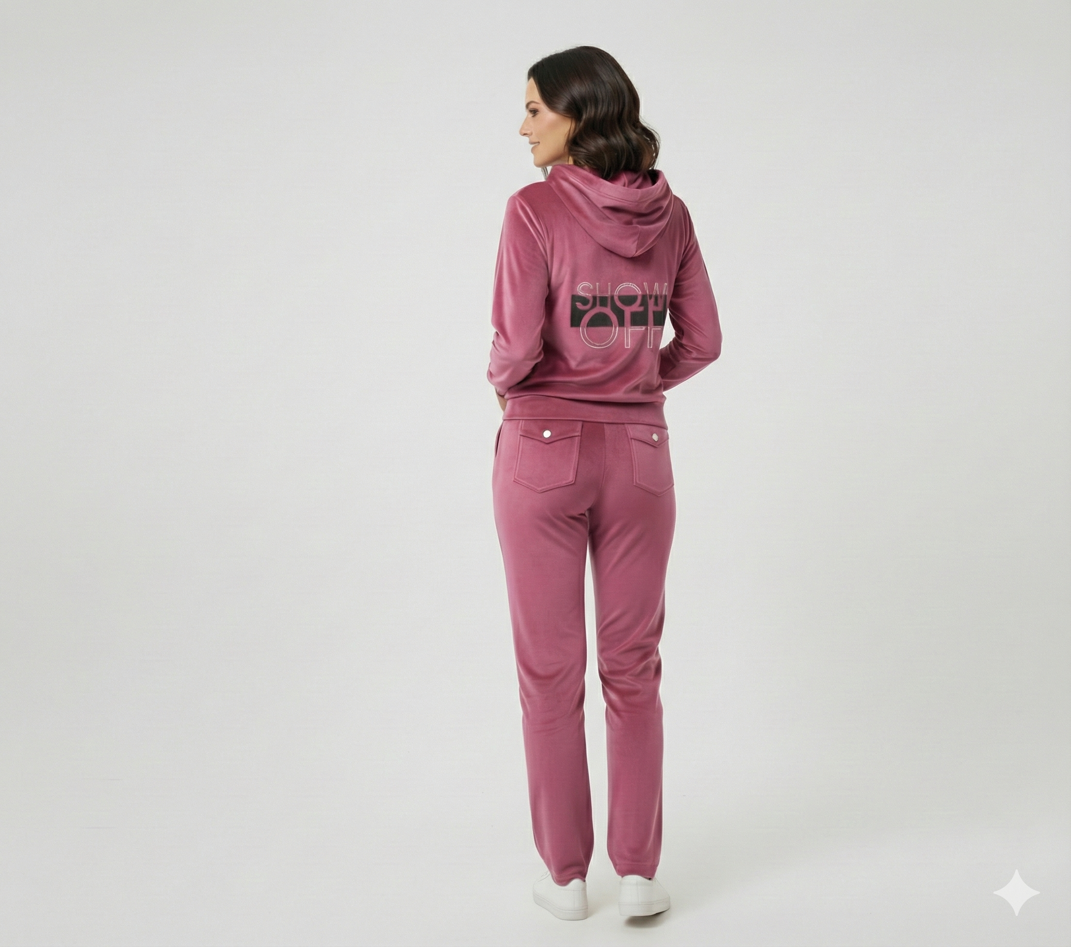 Luxurious Show Off Velvet Tracksuit