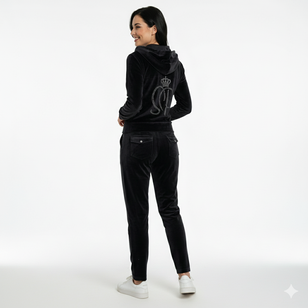 Luxurious Princess Velvet Tracksuit