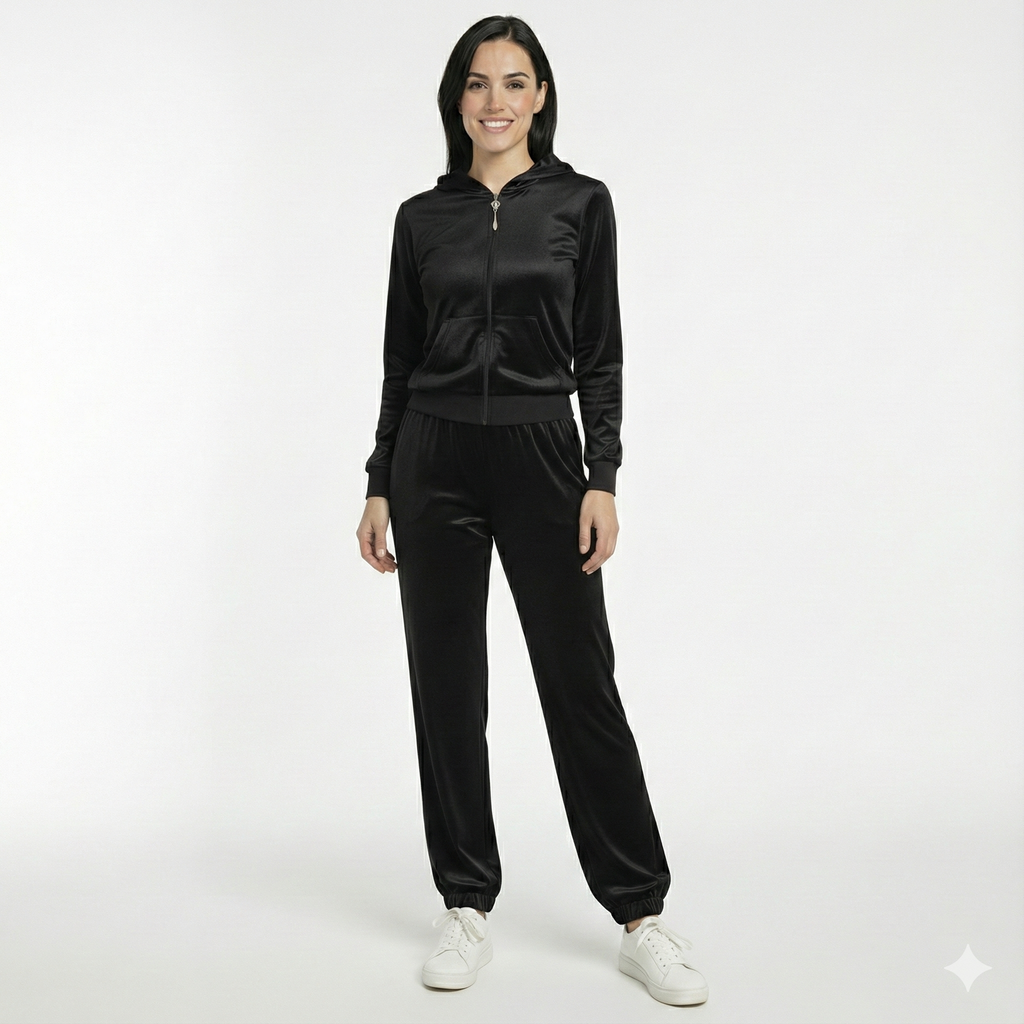Luxurious Princess Velvet Tracksuit