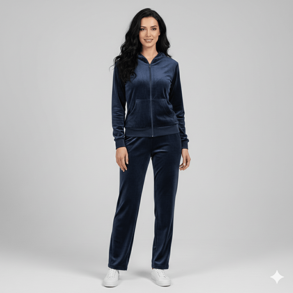 Hoodie Velvet Tracksuit