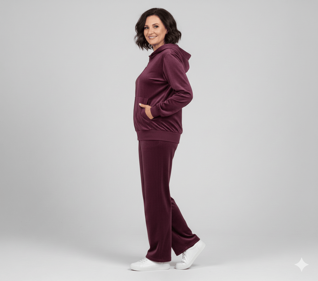 Hoodie Velvet Tracksuit