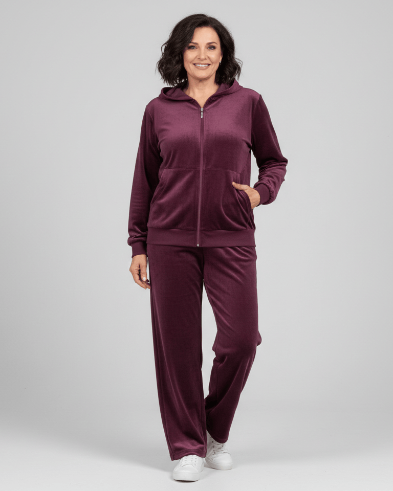 Hoodie Velvet Tracksuit