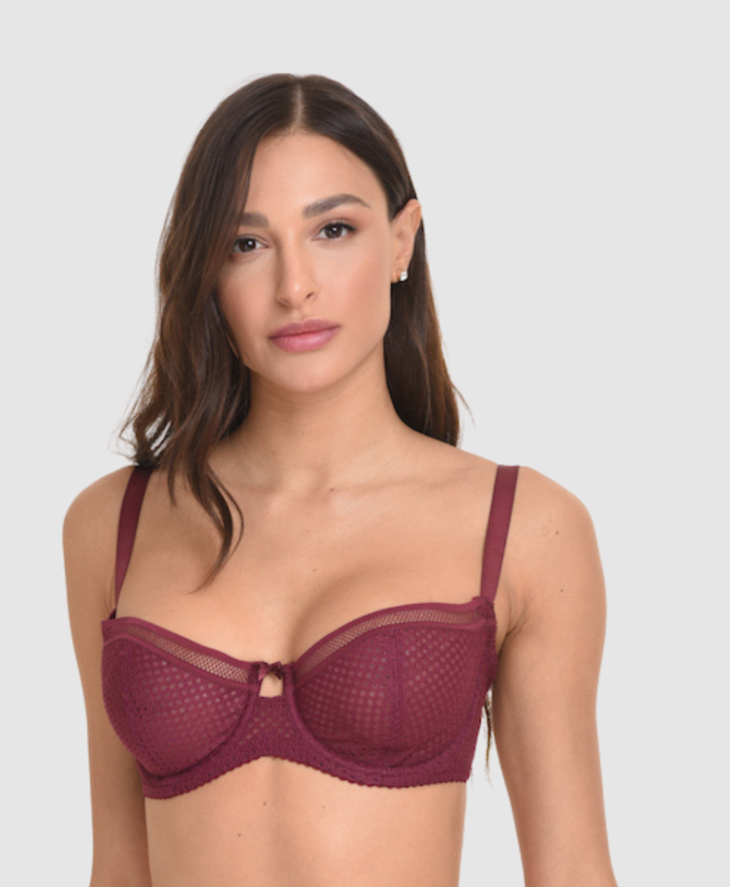 Lavinia Net Balconette Bra - D