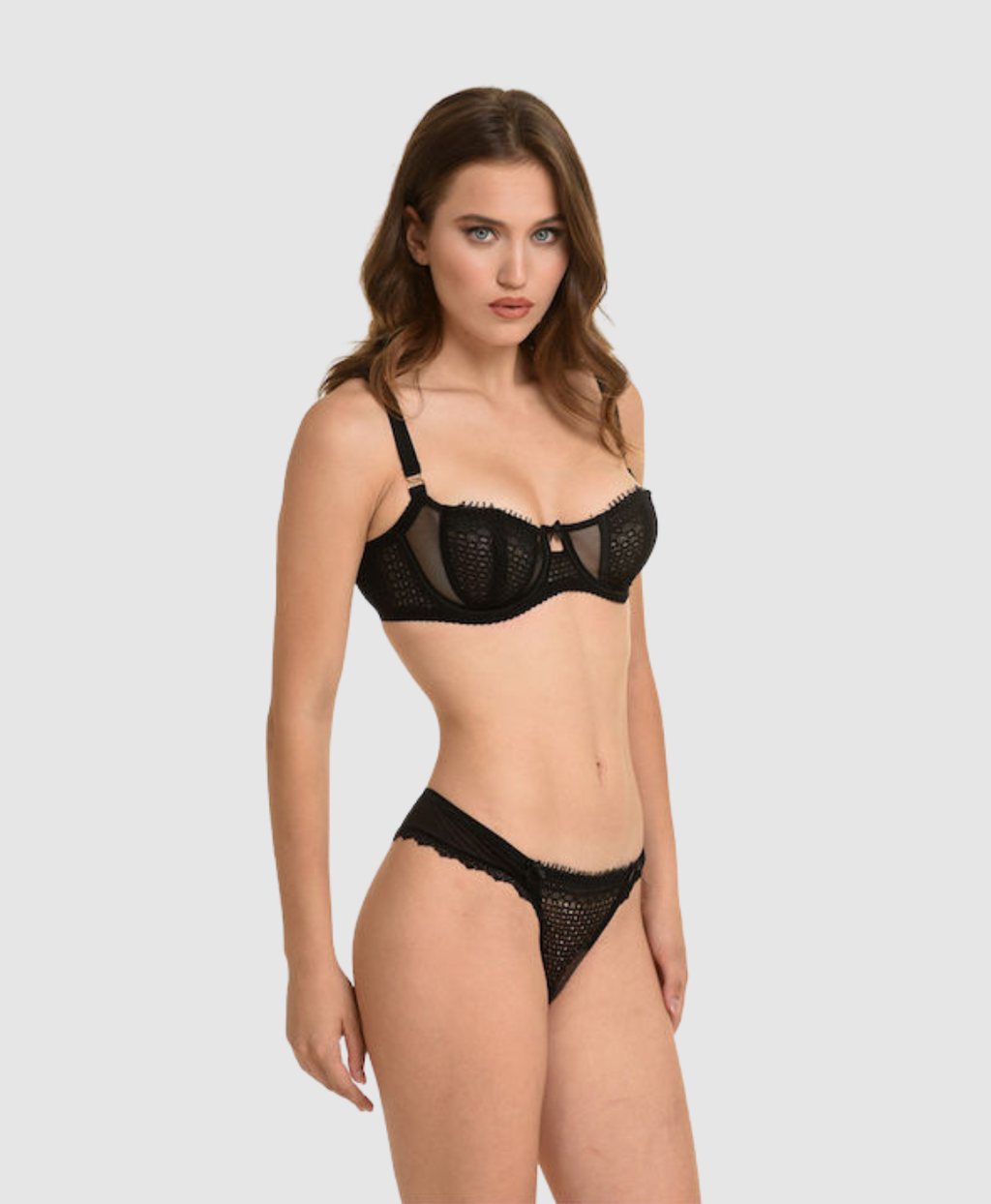 Balconette Underwired Bra - D cup