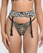 Leopard Print Thong - S-2XL