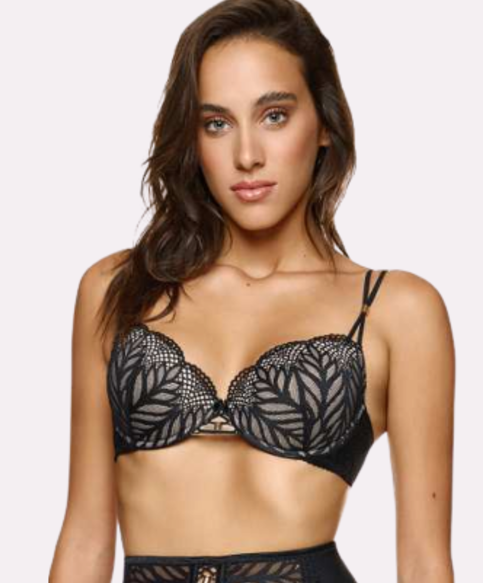 Floral Touch Push-Up Bra - B/C