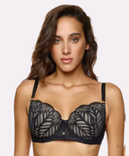 Floral Touch Push-Up Bra - D/E