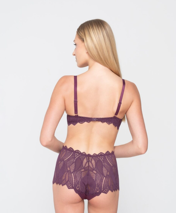 Sylvie Push-up Plunge Bra - E cup