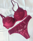 Oil Push-Up Padded Bra - B/C