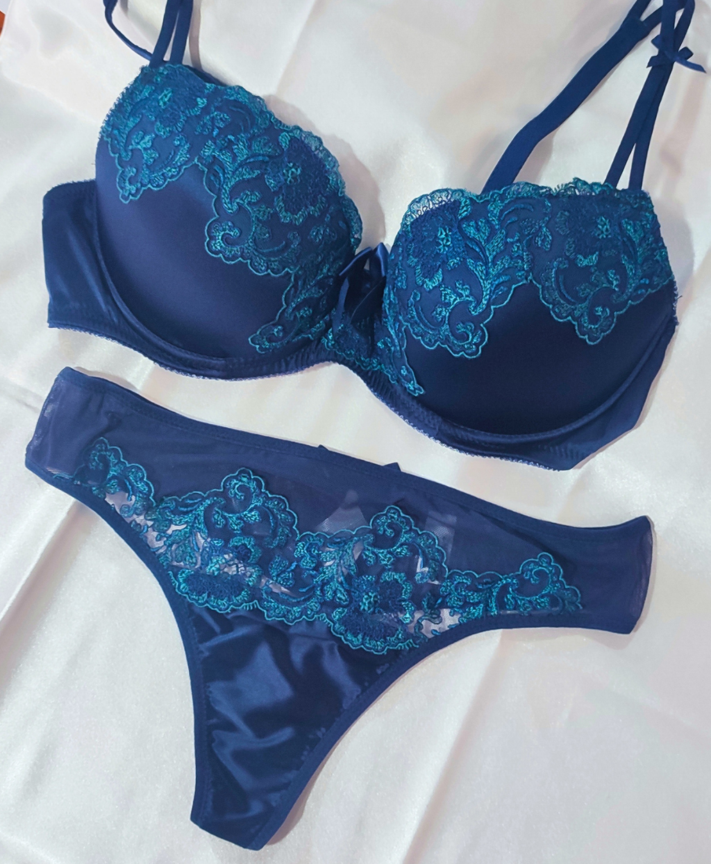 Oil Push-Up Padded Bra - B/C