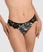 Snow Tiger Print Brasil Panty - S-2XL