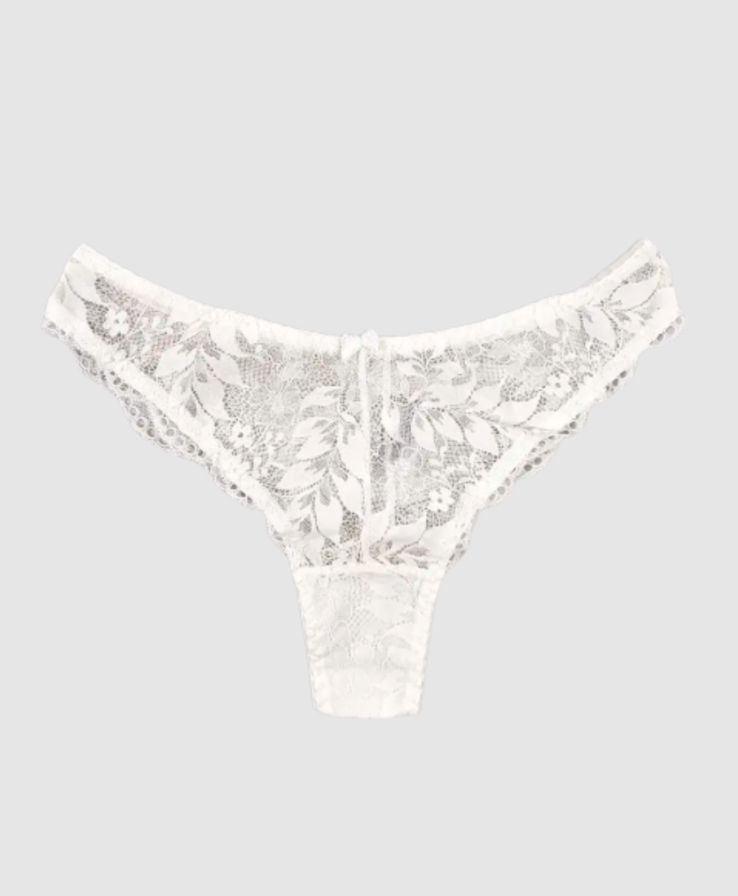 Miss Rosy White Lace Brasilian