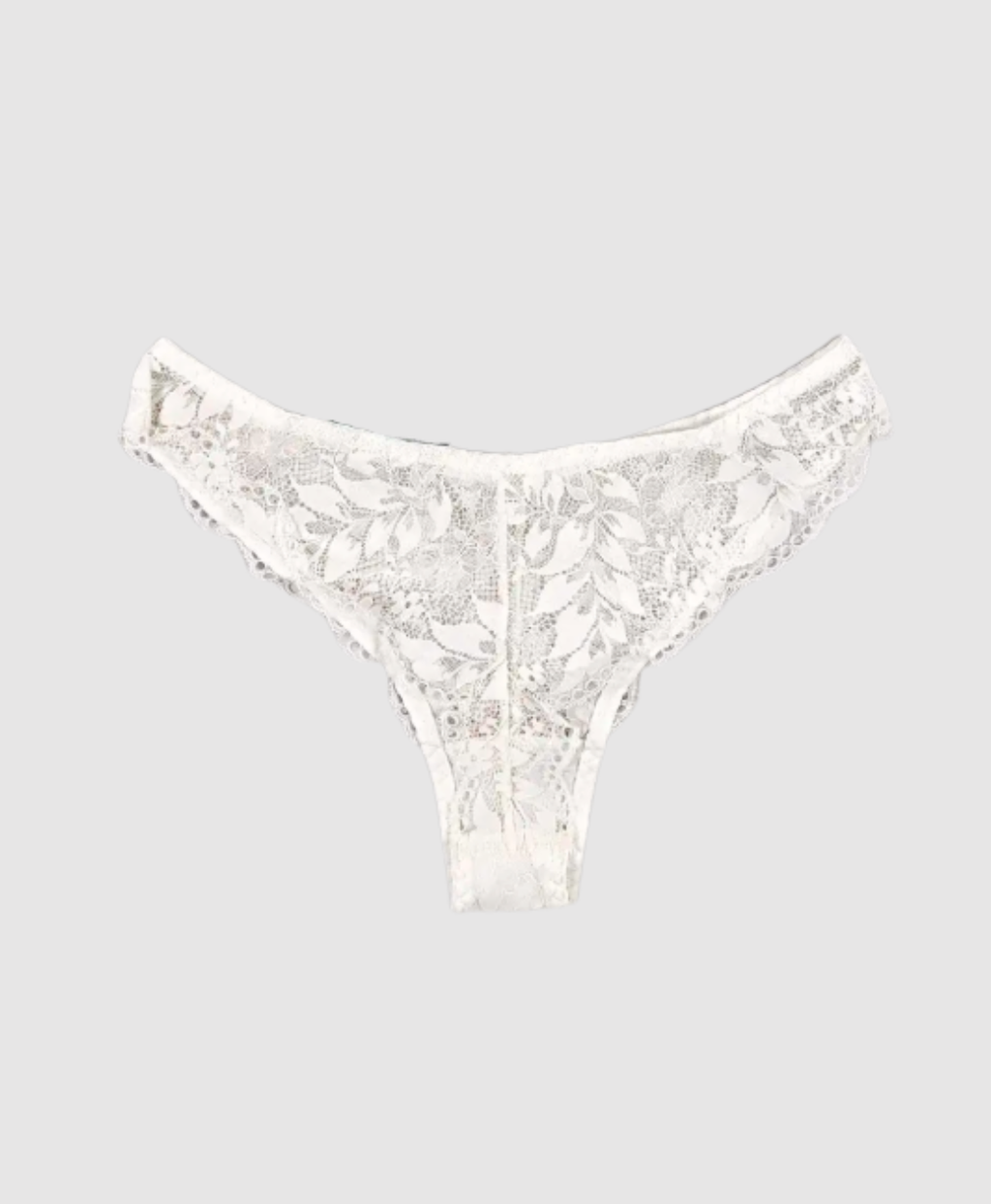 Miss Rosy White Lace Brasilian