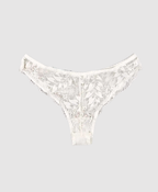 Miss Rosy White Lace Brasilian