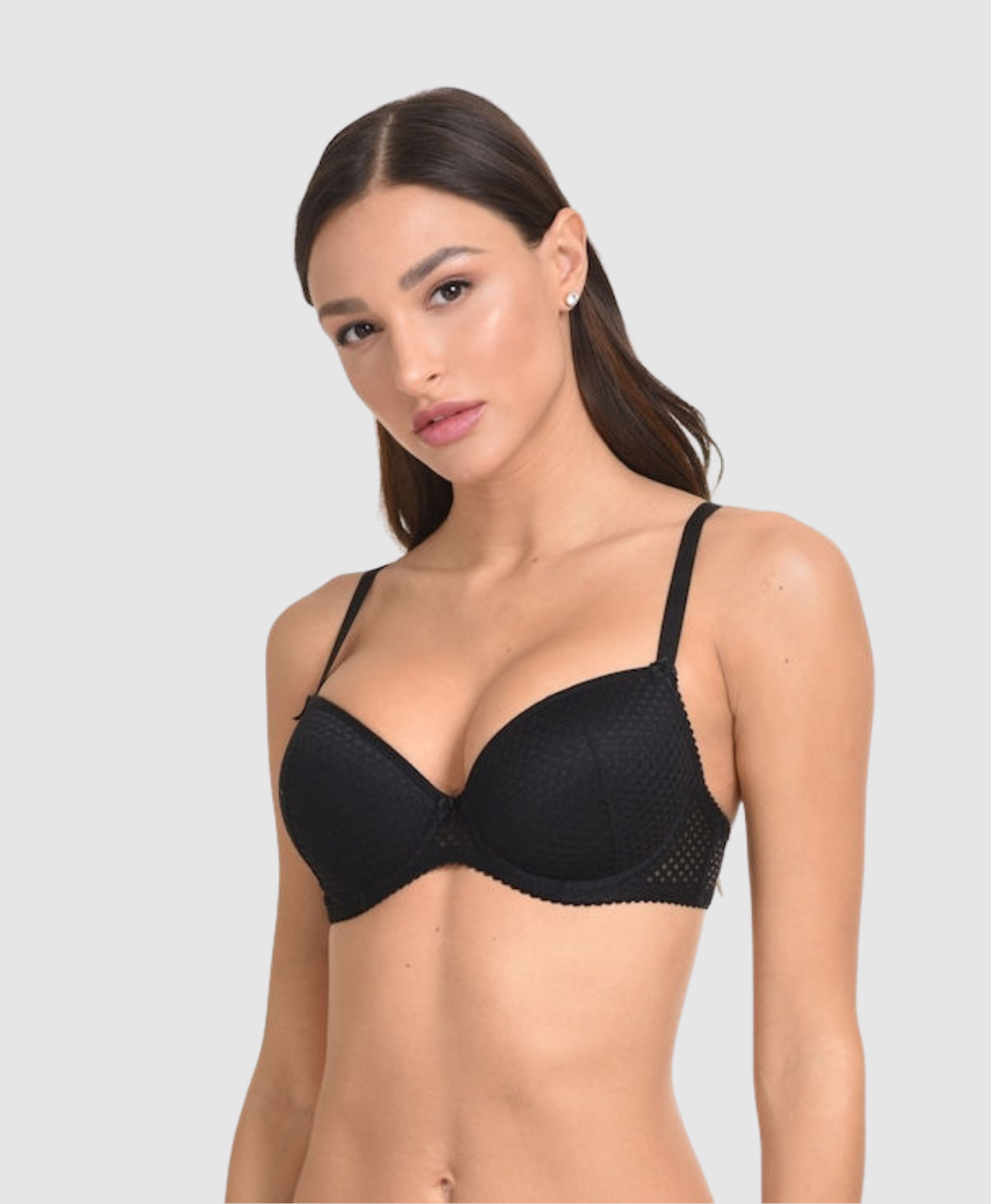 Lavinia Net Push-Up Bra - B/C