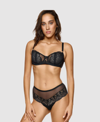 High Waist Floral Touch Boxers - S-2XL