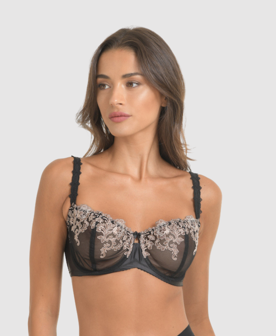 Baroque Unpadded Balconette Bra - D cup