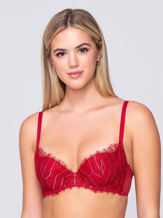 Crystal Balconette Bra - D