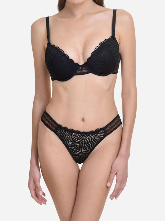 Gemma Lace Brasilian Thong