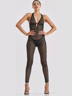 Full Lace and Pearl Bodysuit