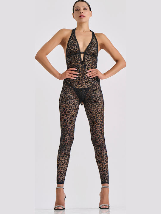 Full Lace and Pearl Bodysuit