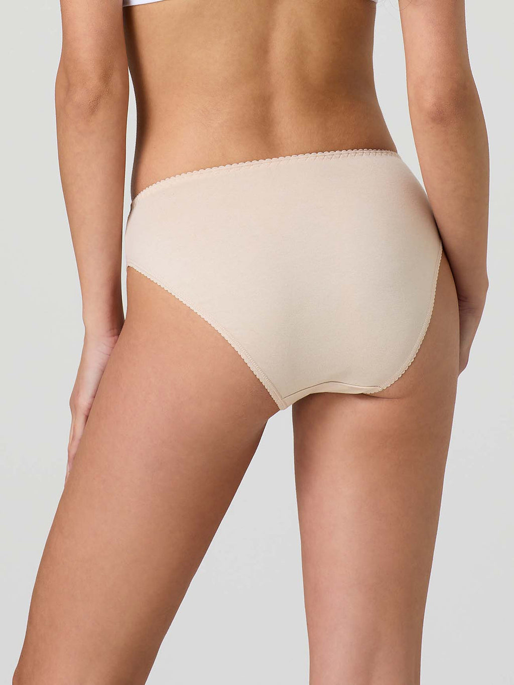 Cotton Briefs with Lace x2