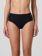 Cotton Midi Briefs with Side Lace x2