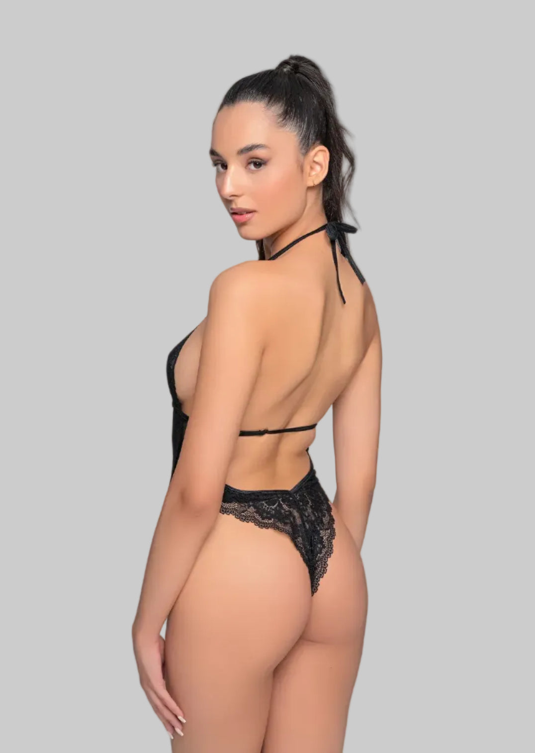 Brazil Open Lace Bodysuit