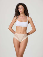 Cotton Briefs with Lace x2
