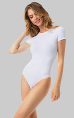 Shortsleeve Bodysuit with TENCEL™ Modal