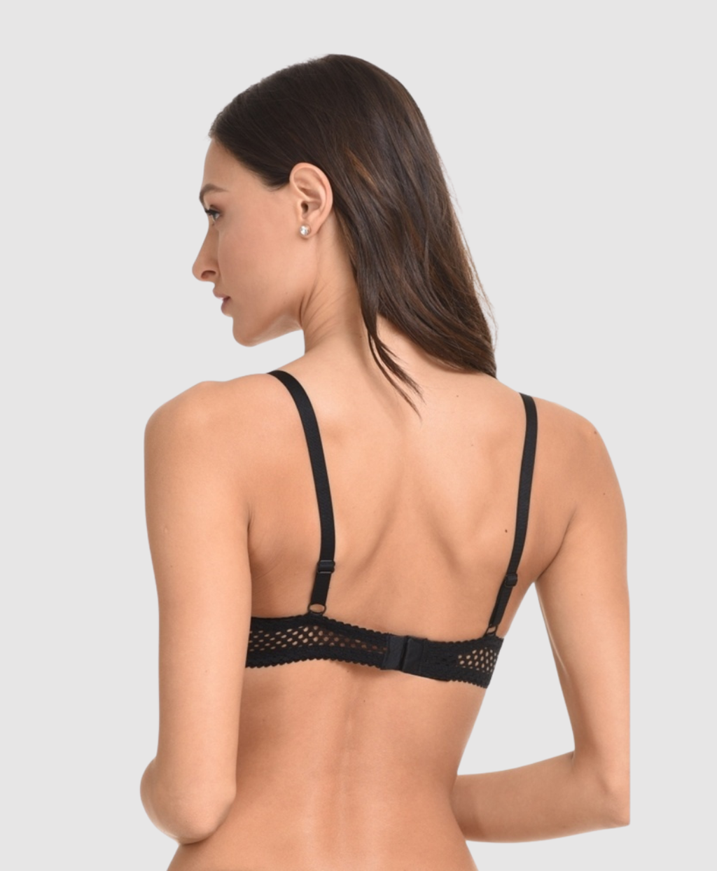 Lavinia Net Push-Up Bra - B/C/E