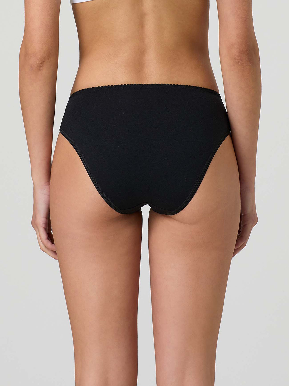 Cotton Briefs with Lace x2