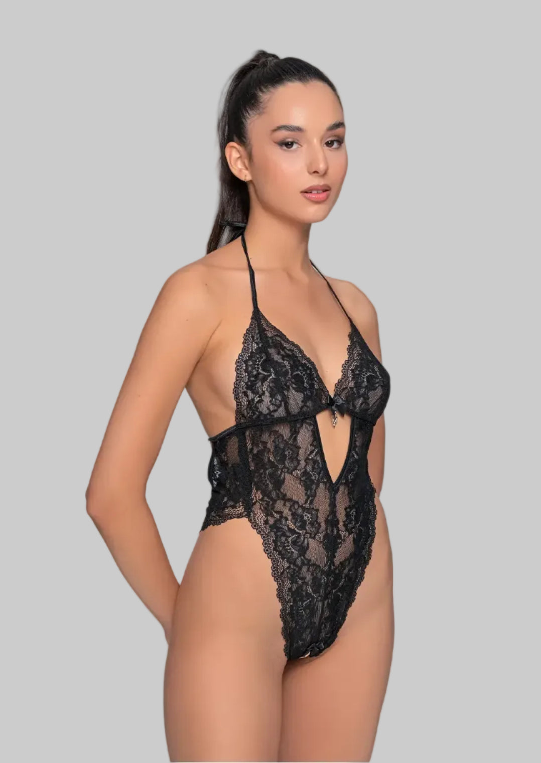 Brazil Open Lace Bodysuit