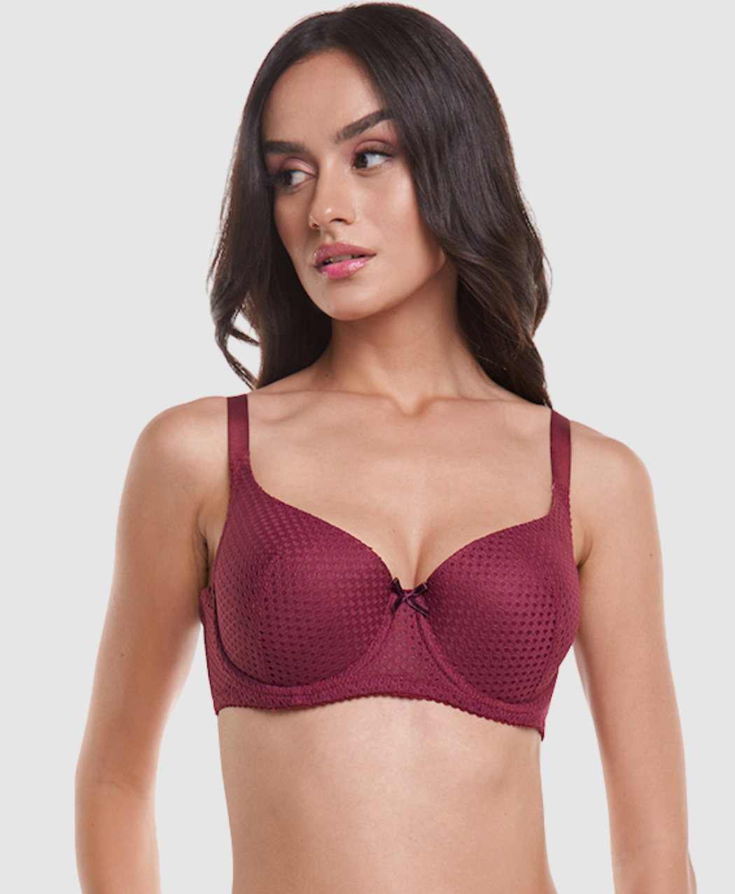 Lavinia Net Push-Up Bra - B/C/E