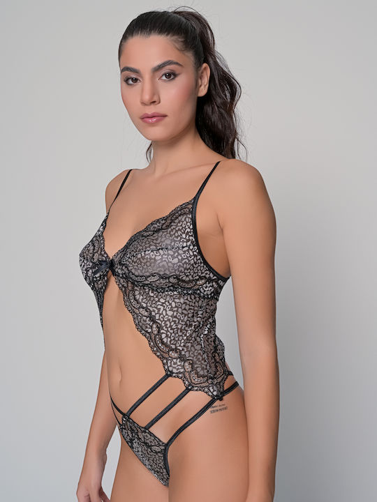 Silver Butterfly Bodysuit