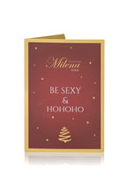 Naughty Santa Crotchless Lace G-String Gift - Red