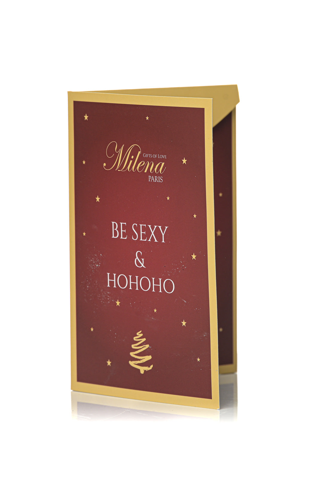 Secret Santa Lace Bikini Gift - Black